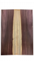 Preview: Top Mexican Rosewood,  plain A, 2-pcs. 8 mm with Sapwood